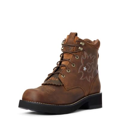 Ariat Probaby Lacer - Western Laarzen Bruin Dames - 11381-566